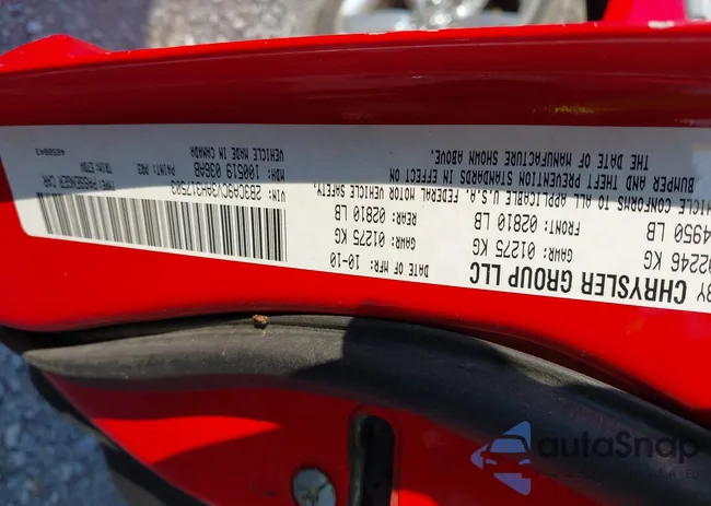 2B3CA9CV3AH317503: 42468193