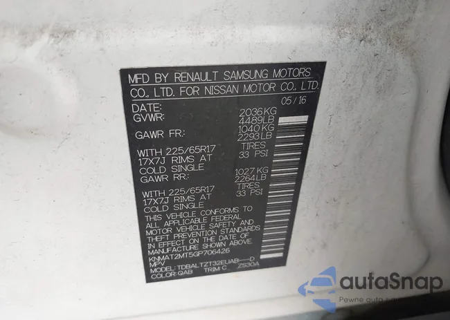 KNMAT2MT5GP706426: 42468209