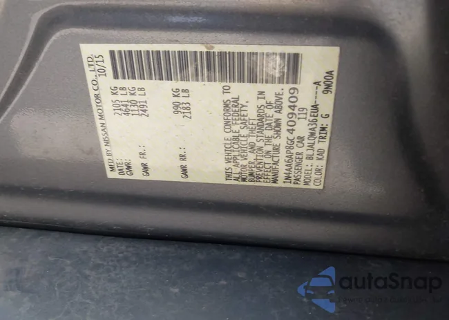 1N4AA6AP8GC409409: 42468218