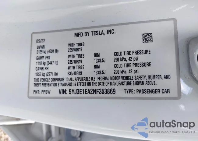 5YJ3E1EA2NF353869: 42468318