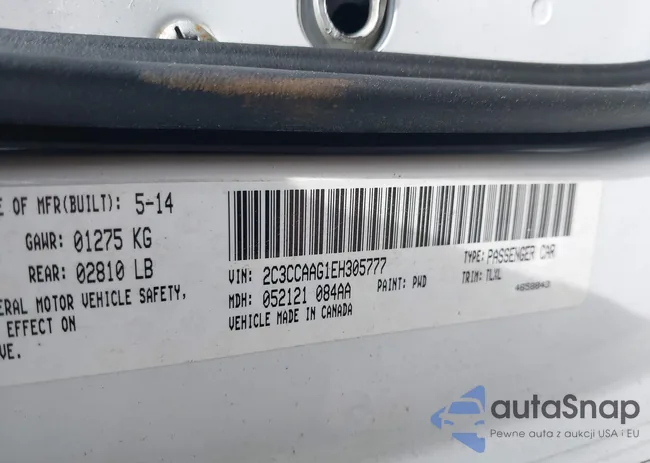 2C3CCAAG1EH305777: 42467410