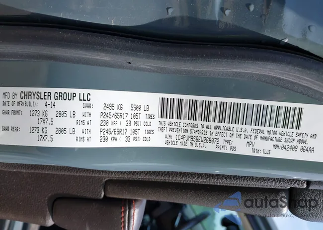 1C4PJMBS6EW268072: 42468840