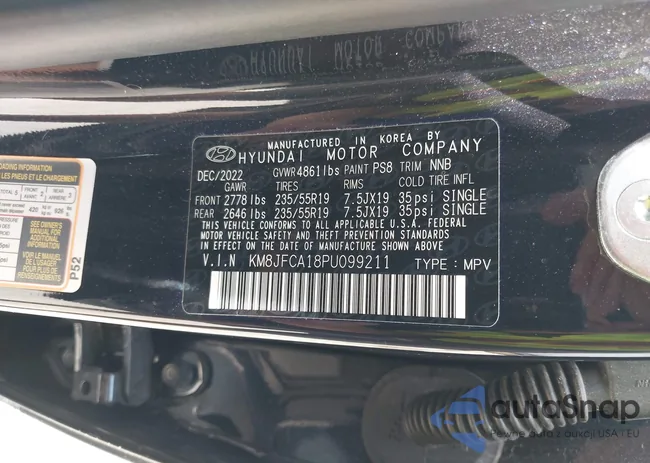 KM8JFCA18PU099211: 42468962