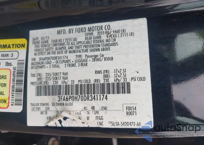 3FA6P0H70DR341174: 42469219