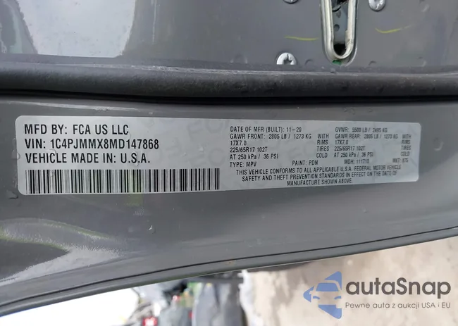 1C4PJMMX8MD147868: 42469226