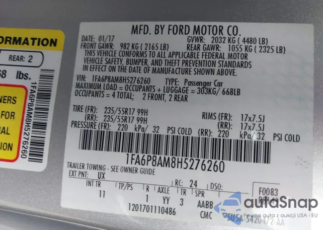 1FA6P8AM8H5276260: 42469270