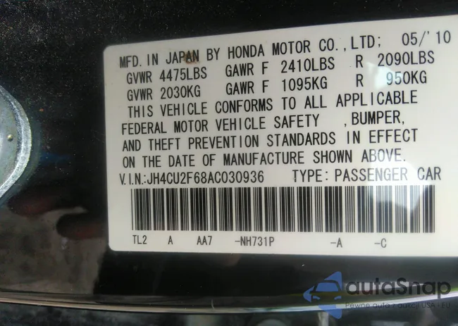 JH4CU2F68AC030936: 42469306