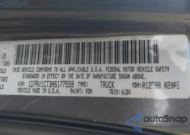 1D7RV1CT3AS177559: 42468655