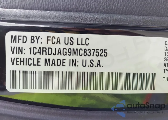 1C4RDJAG9MC837525: 42468701