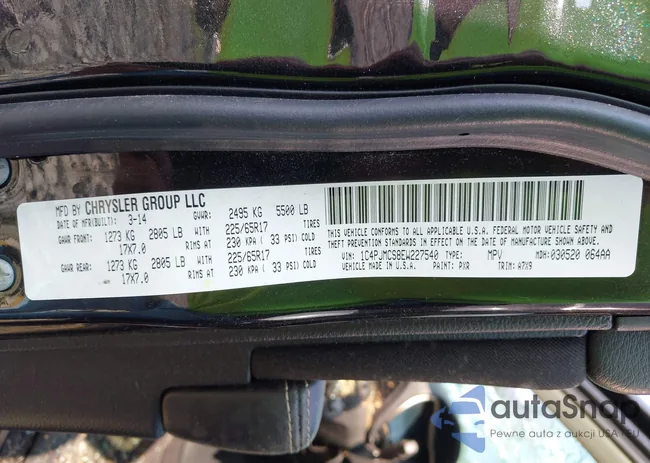 1C4PJMCS8EW227540: 42470031