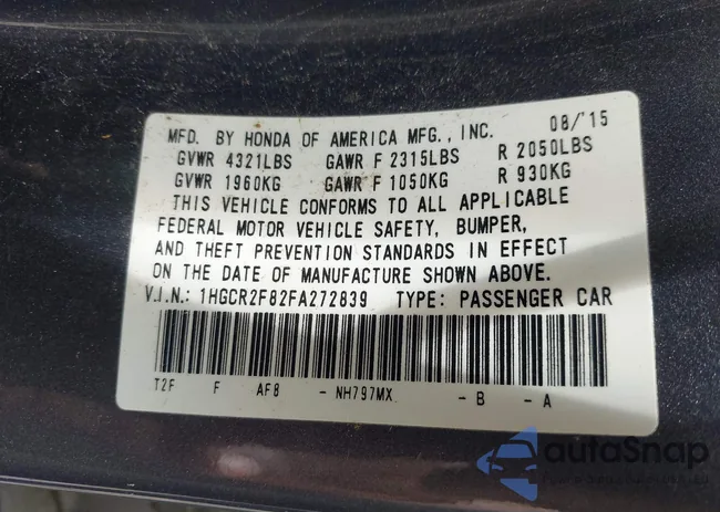 1HGCR2F82FA272839: 42470261