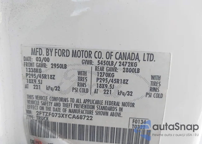 2FTZF073XYCA68722: 42469476