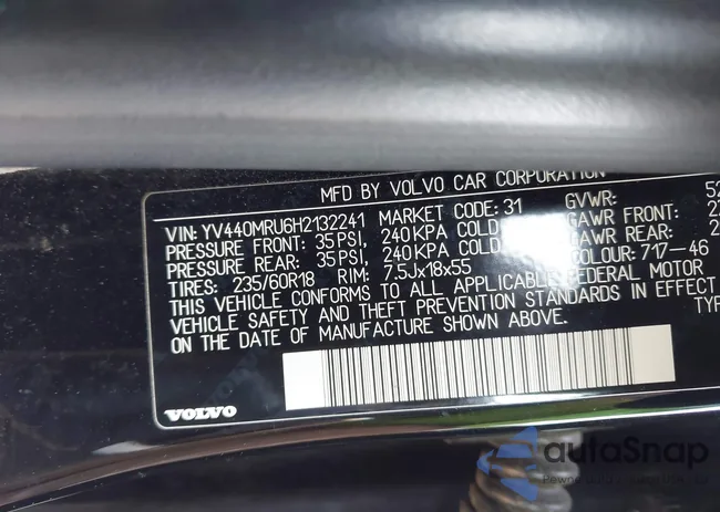 YV440MRU6H2132241: 42471140