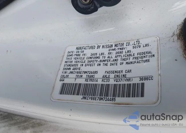 JNKCV66E79M724485: 42471182