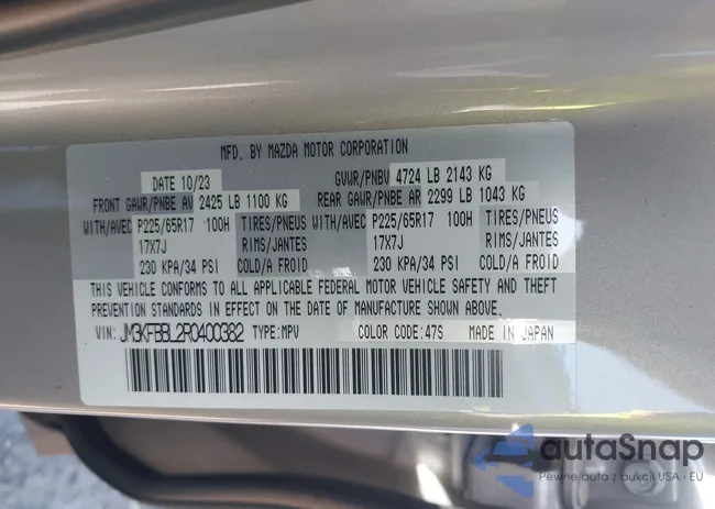 JM3KFBBL2R0400382: 42471203