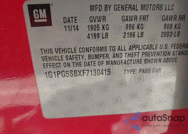 1G1PG5SBXF7130415: 42470444