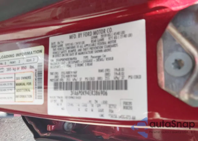 3FA6P0K94ER386906: 42470543