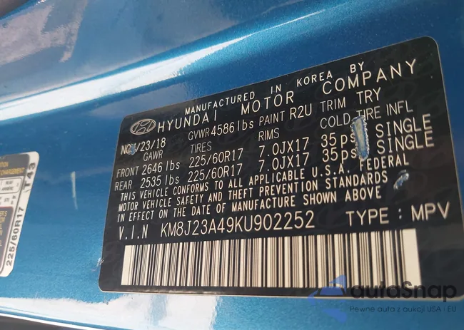 KM8J23A49KU902252: 42470558