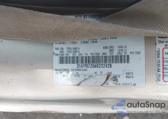 3FAFP07Z06R232428: 42470625