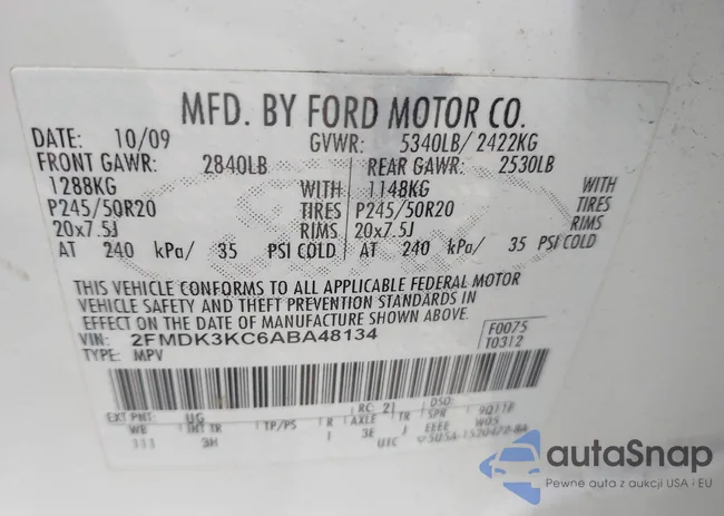 2FMDK3KC6ABA48134: 42471804