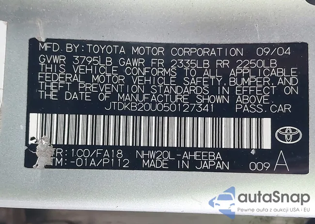 JTDKB20U050127341: 42471406