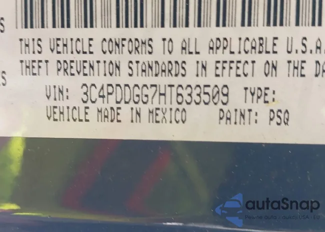 3C4PDDGG7HT633509: 42471407