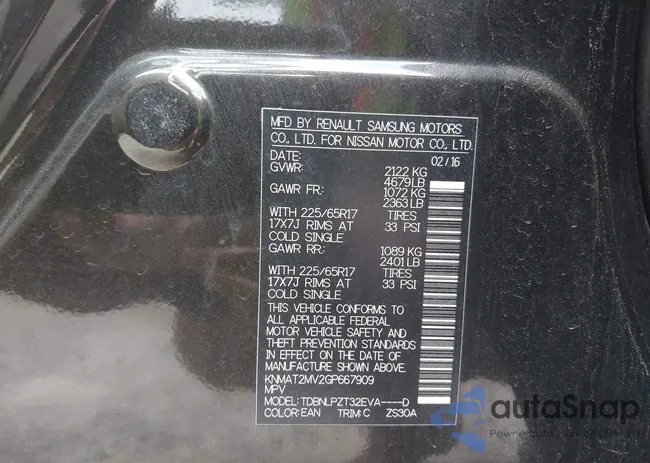 KNMAT2MV2GP667909: 42471652