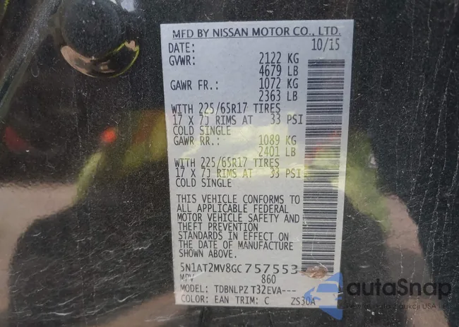 5N1AT2MV8GC757553: 42472888