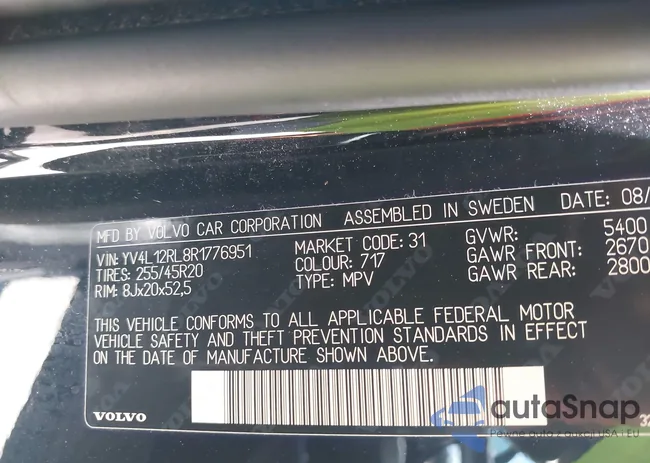 YV4L12RL8R1776951: 42473926