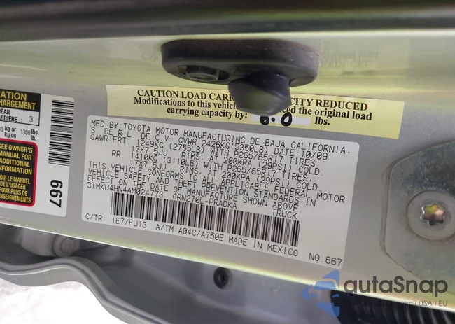 3TMKU4HN4AM024773: 42474212