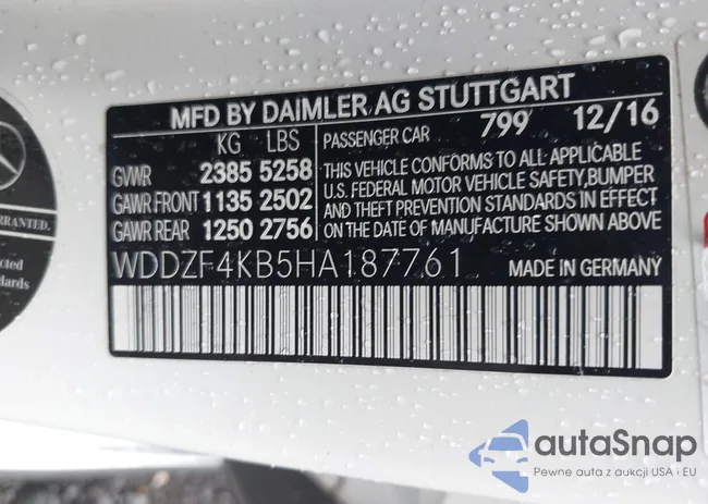 WDDZF4KB5HA187761: 42473454