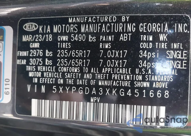 5XYPGDA3XKG451668: 42474789