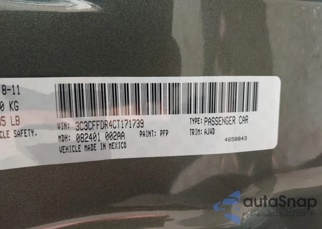 3C3CFFDR4CT171739: 42475222