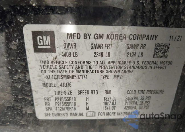 KL4CJESM6NB507174: 42475975