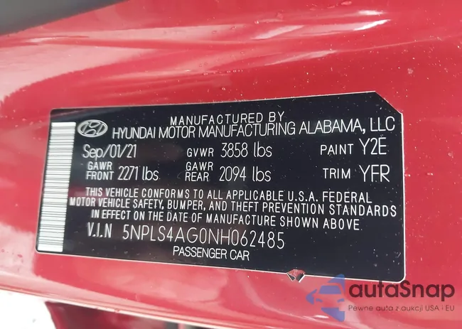 5NPLS4AG0NH062485: 42475334