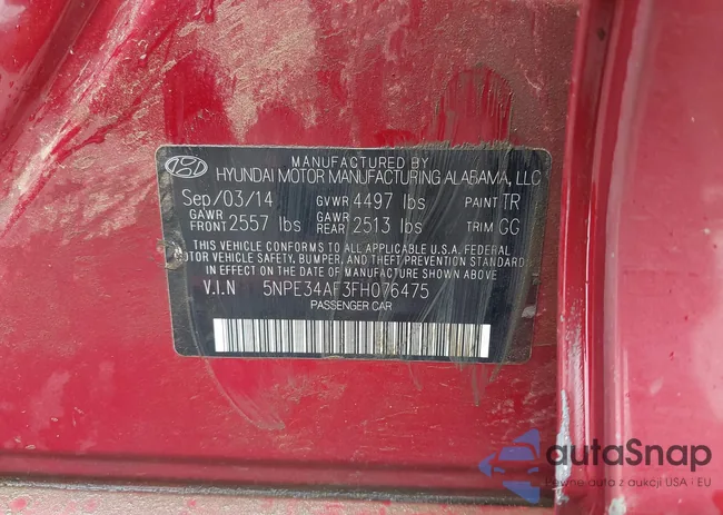 5NPE34AF3FH076475: 42475368