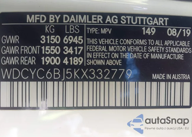 WDCYC6BJ5KX332779: 42476840