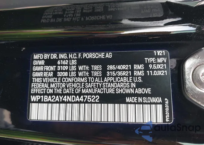 WP1BA2AY4NDA47522: 42477352