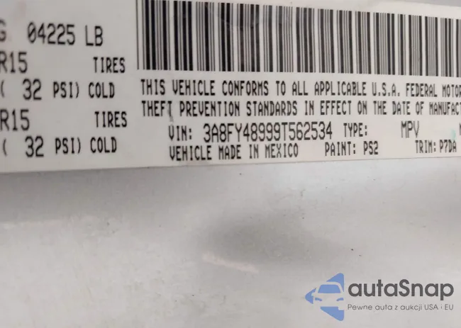 3A8FY48999T562534: 42477668