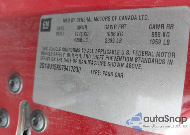 2G1WJ15K979417830: 42477706