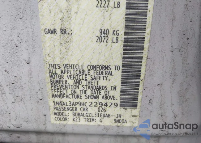 1N4AL3AP9HC229429: 42478807