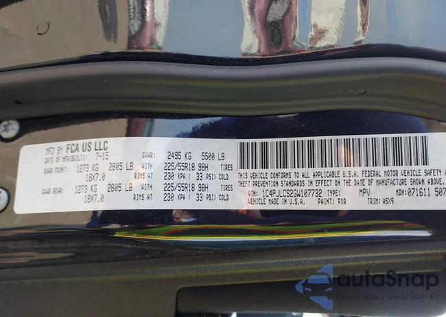 1C4PJLCS2GW107732: 42478605