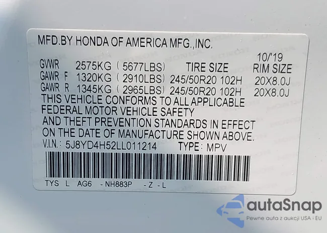 5J8YD4H52LL011214: 42479726