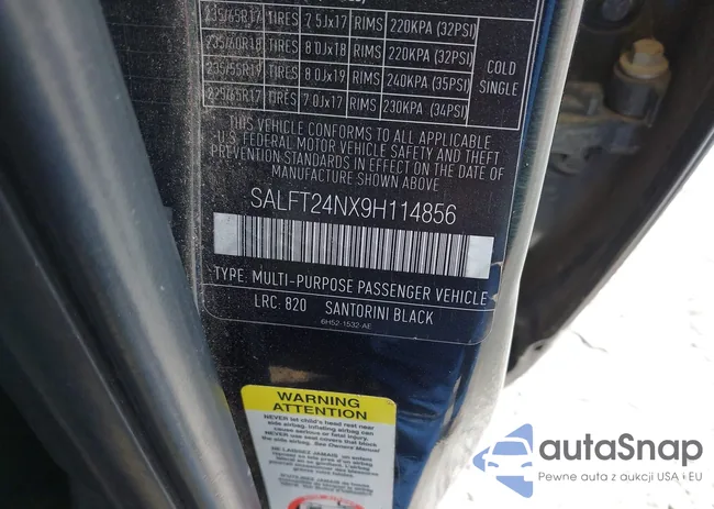 SALFT24NX9H114856: 42479735