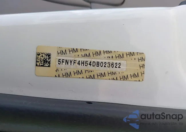 5FNYF4H54DB023622: 42479814