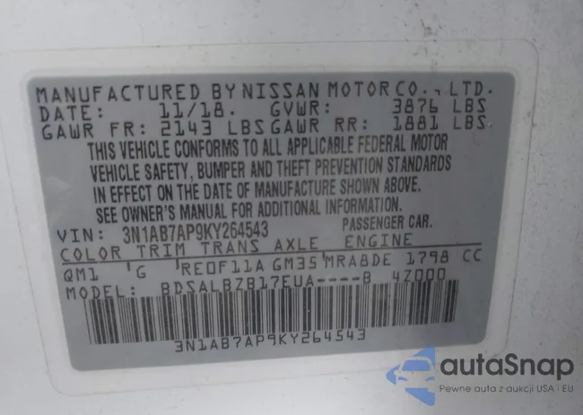 3N1AB7AP9KY264543: 42480152