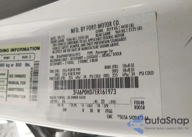 3FA6P0HD7ER161973: 42480209