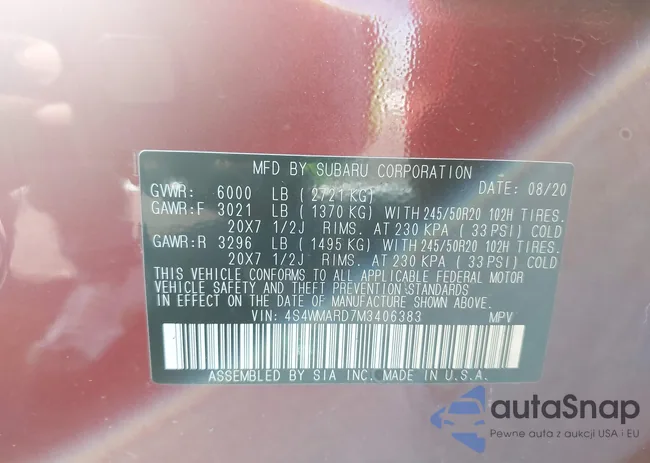 4S4WMARD7M3406383: 42480287