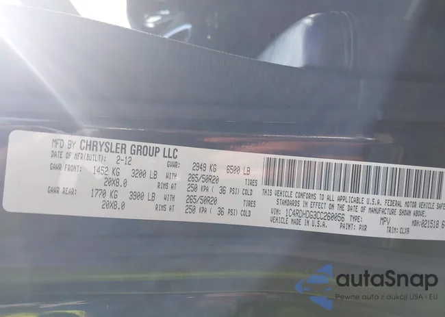 1C4RDHDG3CC260056: 42479490