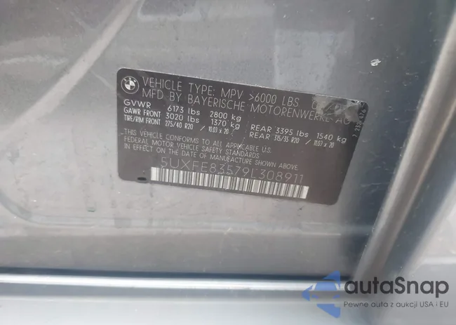 5UXFE83579L308911: 42479562